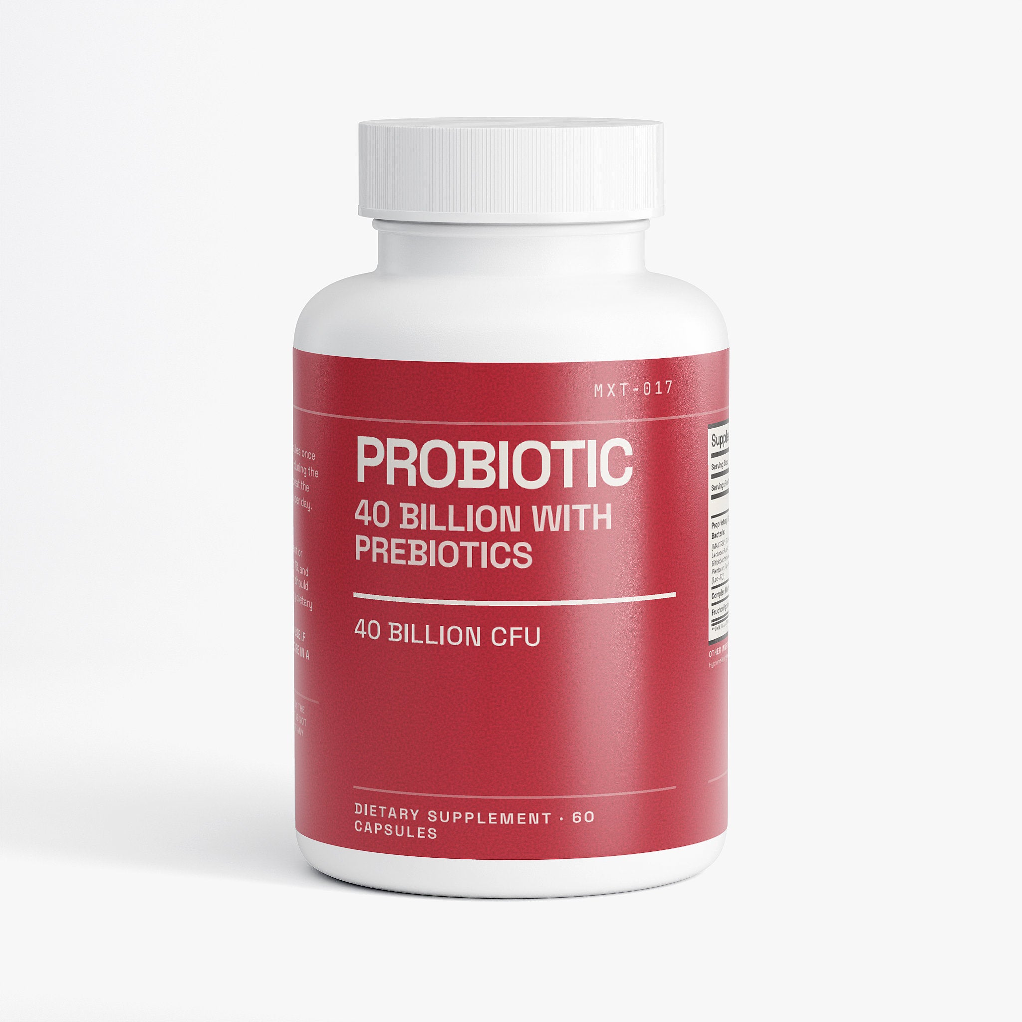 Probiotic 40 Billion with Prebiotics