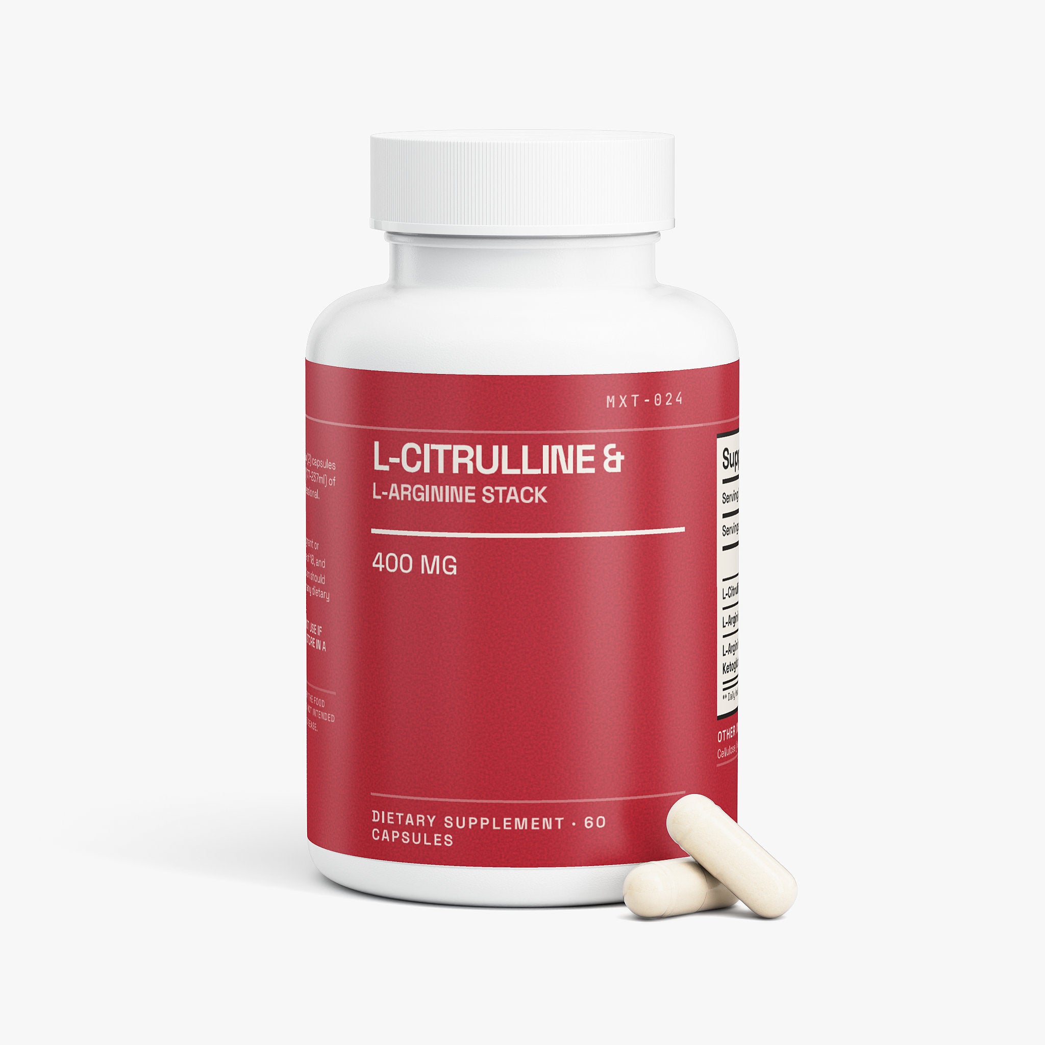 L-Citrulline & L-Arginine Stack