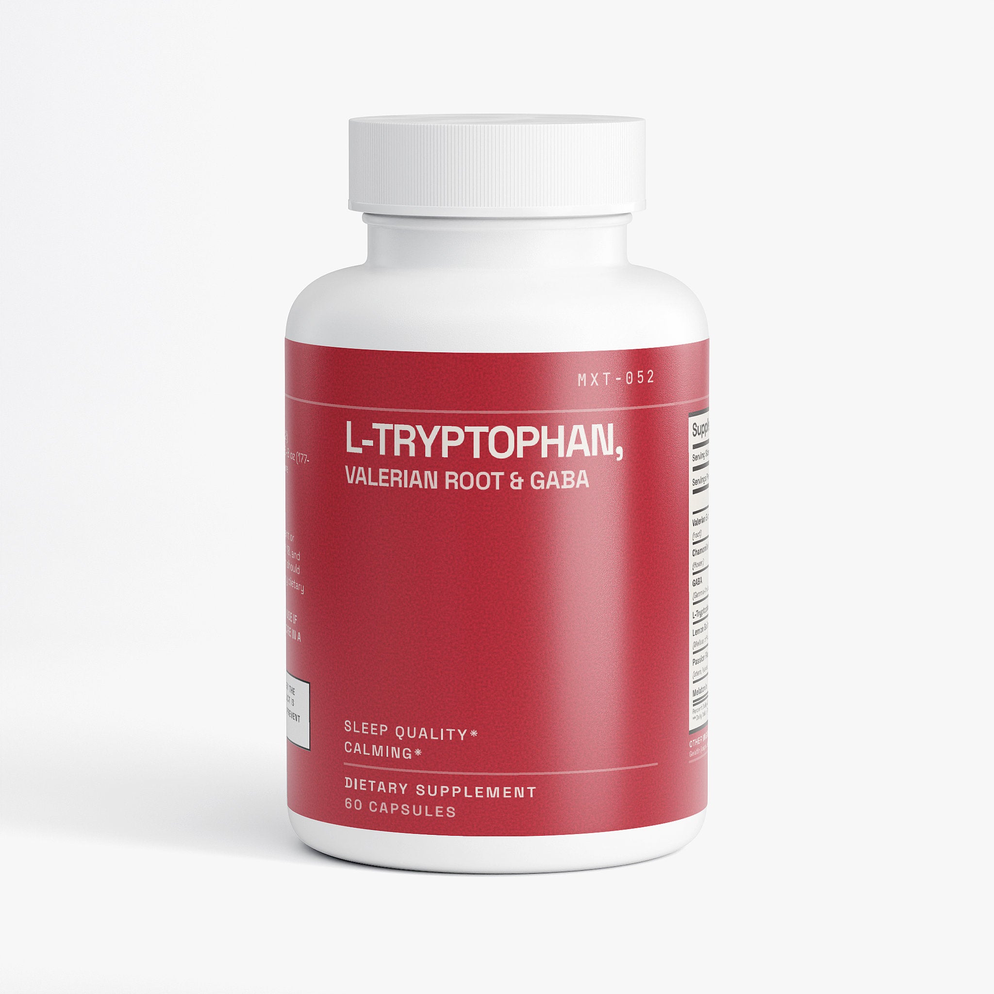 L-Tryptophan, Valerian Root & GABA