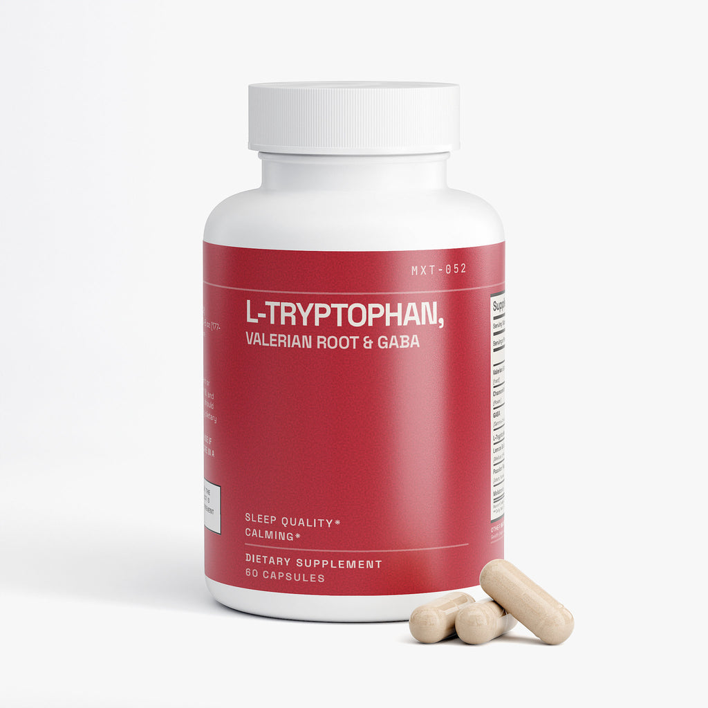 L-Tryptophan, Valerian Root & GABA